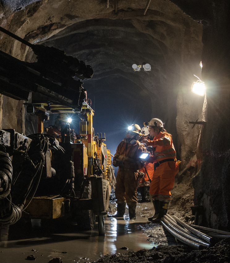 underground mining networks