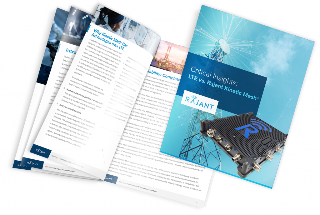 Critical Insights: LTE vs. Rajant Kinetic Mesh® White Paper Download ...