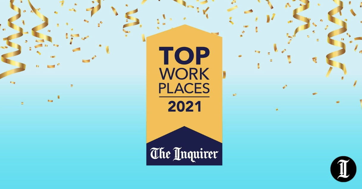 Rajant Named on of Philadelphia Region’s “Top Workplaces of 2021”