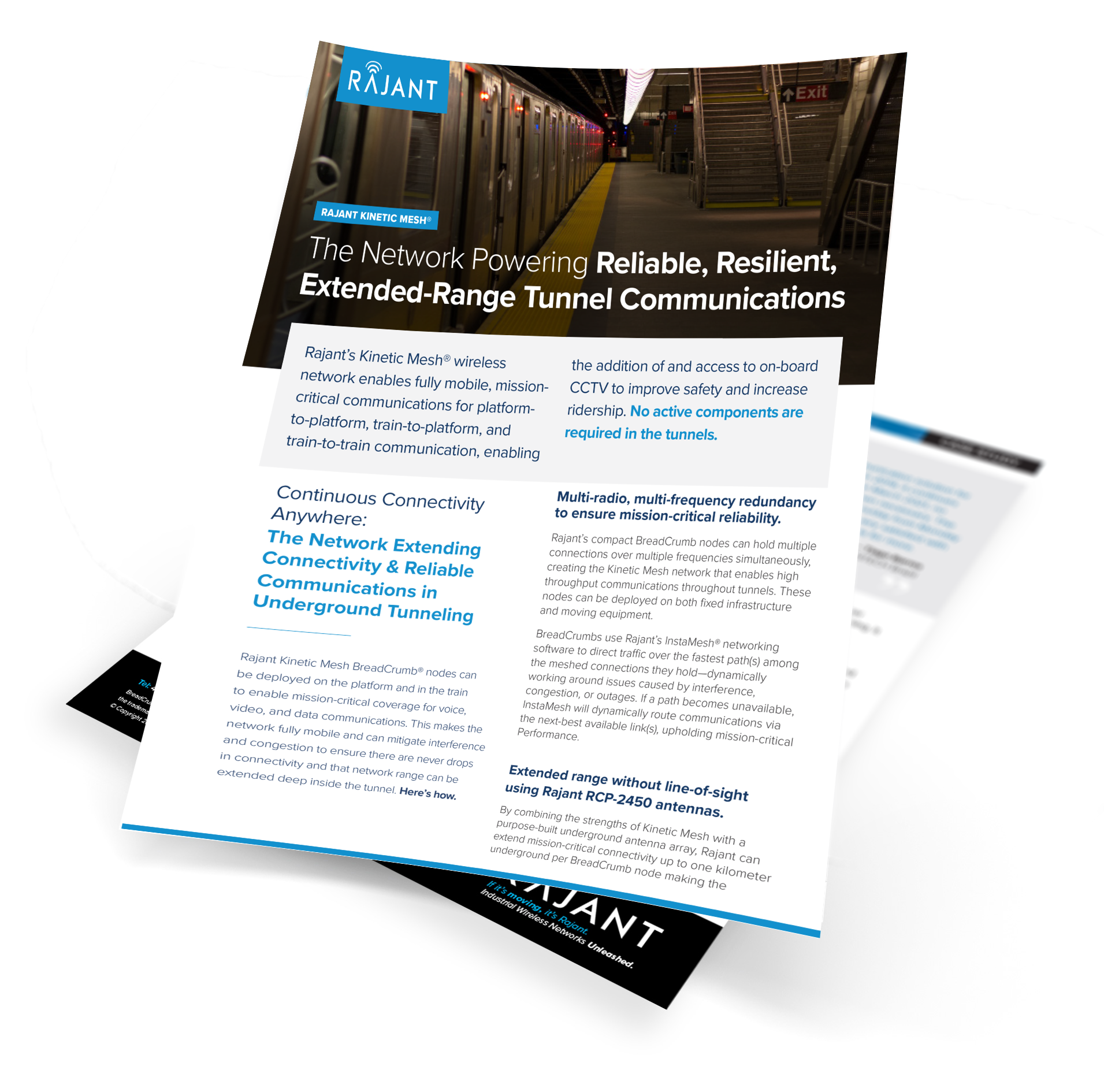 Tunnel Communications Brochure