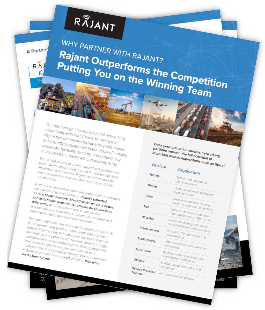 A company brochure titled 