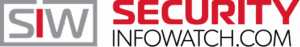 Logo with large gray letters "SIW" on the left, and bold red text "SECURITY" above smaller black text "INFOWATCH.COM" on the right, all on a light gray background.