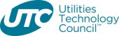 Utilities Technology Council logo featuring the letters "UTC" in white inside a blue oval, with the words "Utilities Technology Council" in blue text to the right.