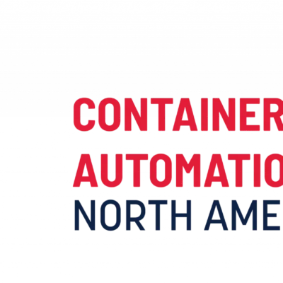 Logo with a large red circle featuring "CTAC" in white letters on the left, and "Container Terminal Automation Conference North America" written in stacked text to the right.
