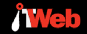 The image shows the logo "ITWeb" with the letters "IT" in white and "Web" in bold red font on a black background. The "I" is stylized with a red dot and a white teardrop shape beneath it.