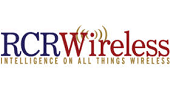 The RCR Wireless logo features the text "RCRWireless" with "RCR" in blue and "Wireless" in red with wireless signal waves above the "i". Below, it says "Intelligence on all things wireless" in gold.