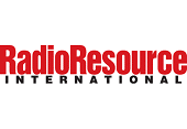 Logo for RadioResource International featuring the name in bold red font, with “RadioResource” above and “INTERNATIONAL” below in smaller black letters on a white background.