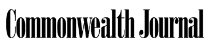 The words "Commonwealth Journal" written in bold, black, serif font on a white background.