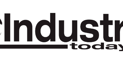 Black logo with the word “Industry” in bold, lowercase letters, featuring a globe representing the Americas as the letter “I.” Below “Industry,” the word “today” appears in smaller, bold, lowercase letters.