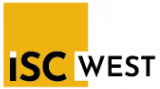 ISC West logo with the letters "ISC" in black on a yellow square background, and the word "WEST" in black on a white background to the right of the square.