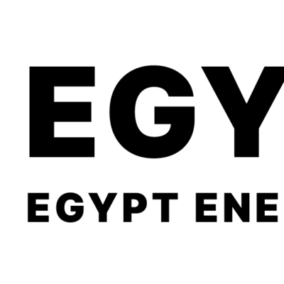 The logo for the Egypt Energy Show (EGYPES) features a gold circular swirl design on the left and bold black text reading "EGYPES" with "EGYPT ENERGY SHOW" in smaller letters underneath.