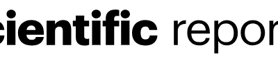 The image shows the logo for "Scientific Reports," with the word "scientific" in bold black letters and "reports" in lighter, regular font.