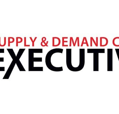 Logo for Supply & Demand Chain Executive, featuring a red square with "SDC" in white letters and bold black and red text reading "SUPPLY & DEMAND CHAIN EXECUTIVE" on a white background.
