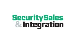 Logo with the words "Security Sales & Integration." "Security Sales" is in green, "&" is in light gray, and "Integration" is in black, all on a white background.