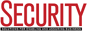 Logo with the word "SECURITY" in large red capital letters and the tagline "Solutions for Enabling and Assuring Business" in smaller white text on a red background below.
